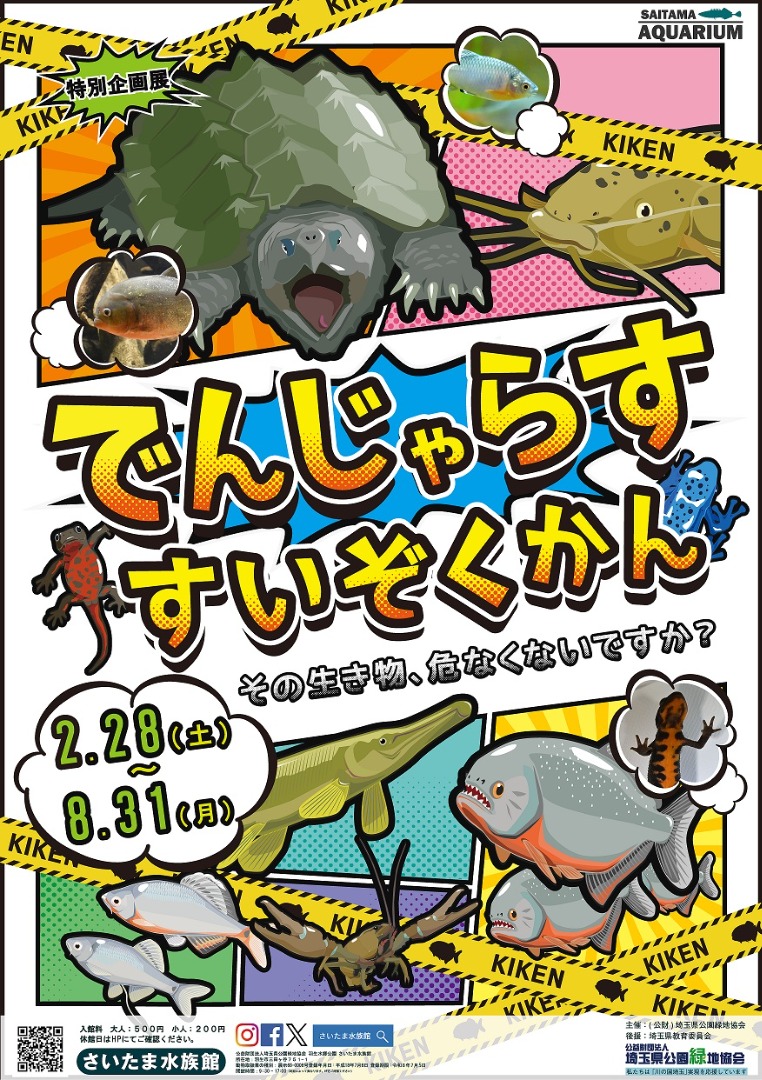 でんじゃらすすいぞくかん ポスター